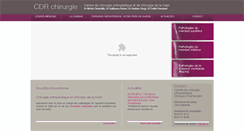 Desktop Screenshot of chirurgieorthopediquemarseille.fr